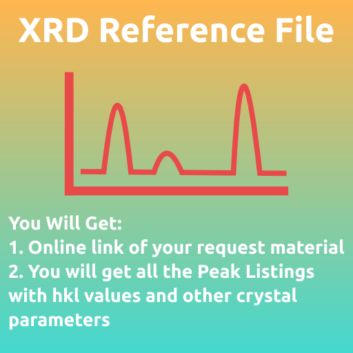 XRD Reference File